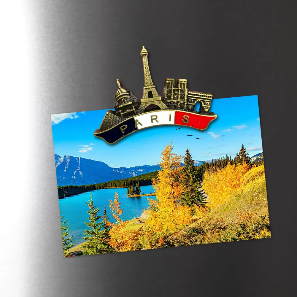 

3D Eiffel Tower Paris France Refrigerator Magnets Collection Souvenir Fridge Magnets Home Decoration Accessories