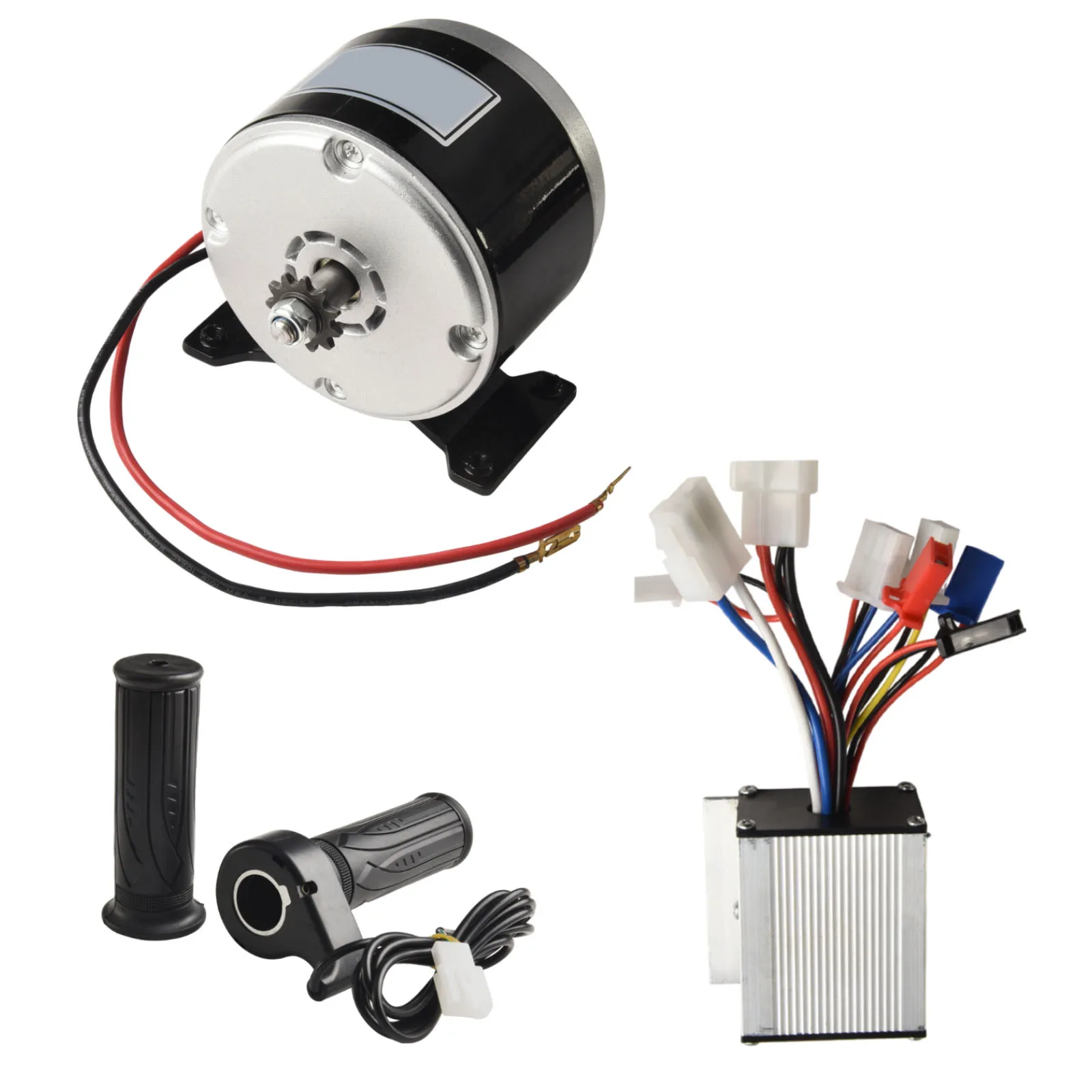 Electric Scooter Controller Motor Throttle Set 24V250W E-Scooter Controller For Brushed Controller [24V]250W Motor