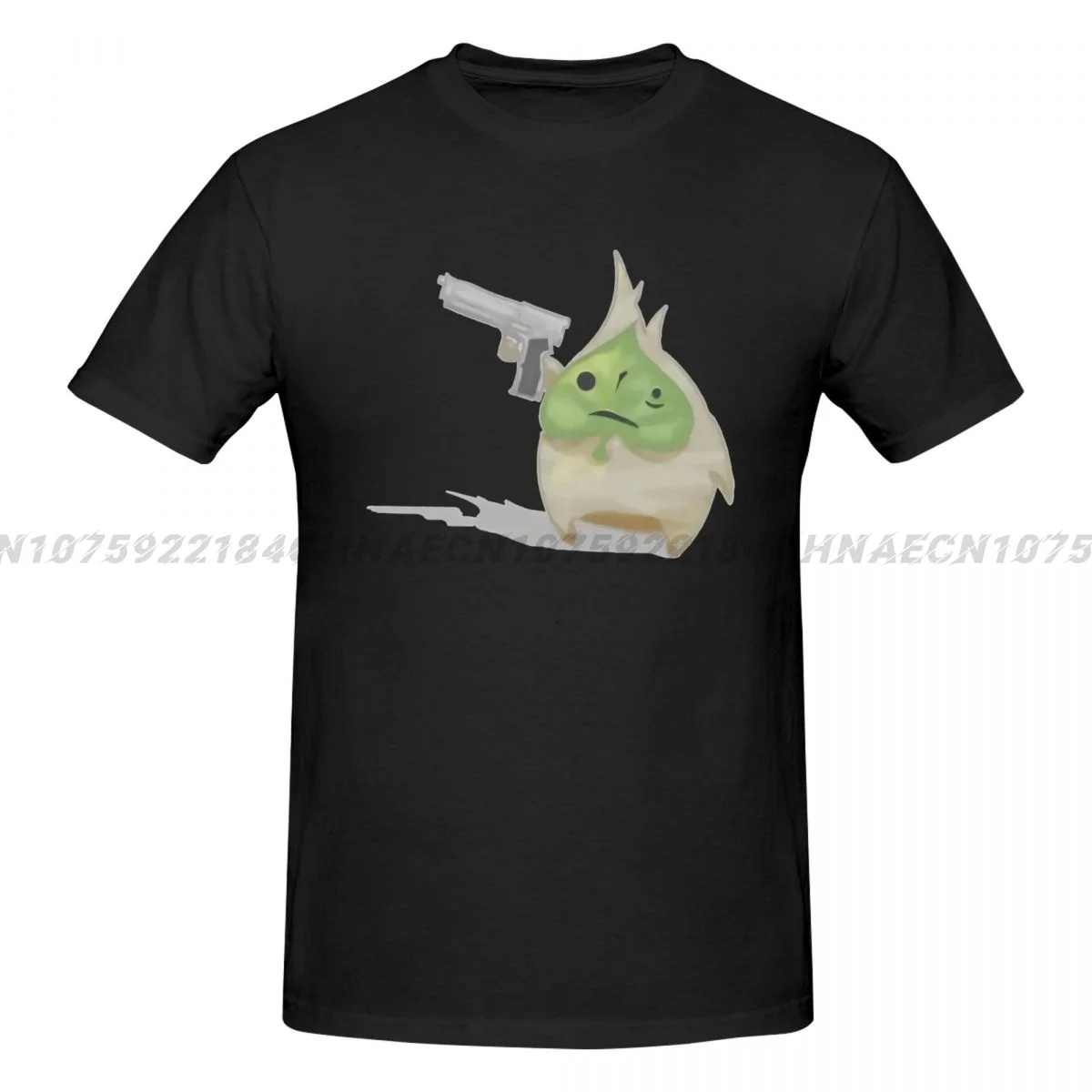 Men T-Shirt Korok Gun Vintage Cotton Tees Short Sleeve Z-Zelda T Shirt Crewneck Clothes Adult