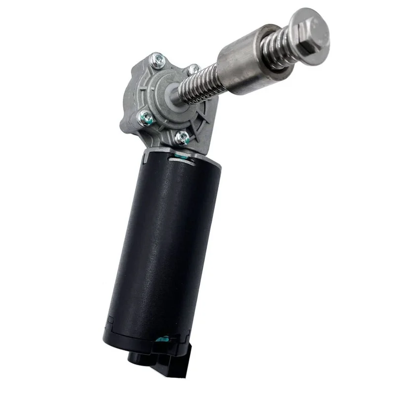 12VHeavy Worm Drive Right Hand Power Motor - High Torque Low Speed/Ac motor，With Mounting Bracket and Thread，Suitable Rob