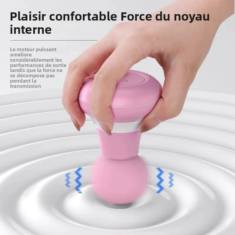 

Massage Gun USB Electric with 6 Adjustment Modes for Neck Shoulder and Back Massage to Relax the Body Handheld Muscle Massage