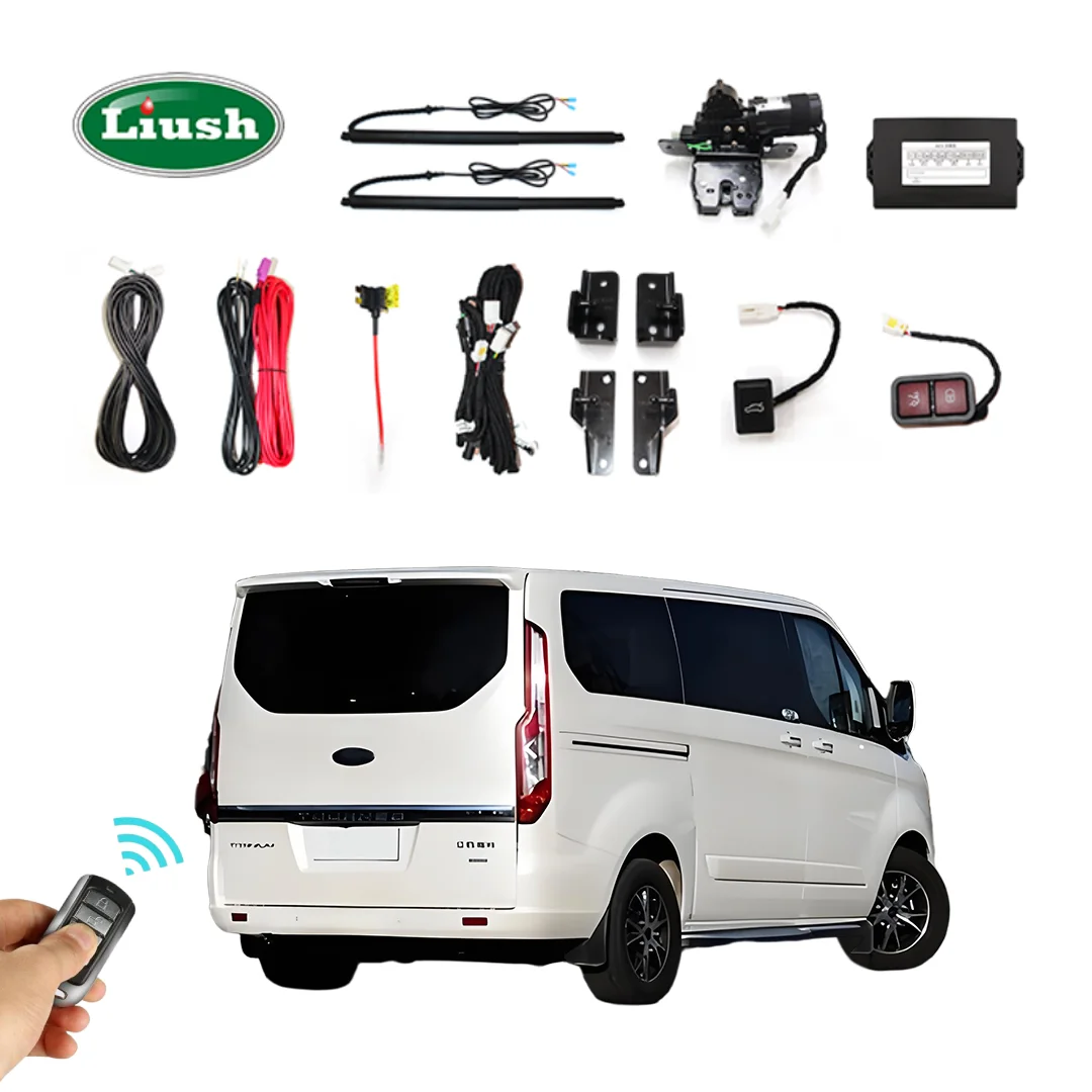 Plug&Play Liush Power Electric Tailgate Lifter Remote Auto Car Trunk Opener For Ford Tourneo Custom With Foot Kick Sensor Modify