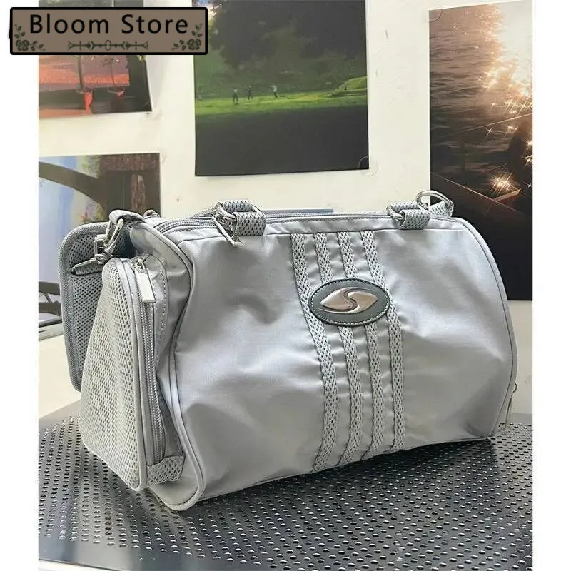 

Tote Bags Sports Bolso Mujer Nylon High-Capacity Womens Handbags Vintage Cargo Shoulder Crossbody Casual Y2k Bag