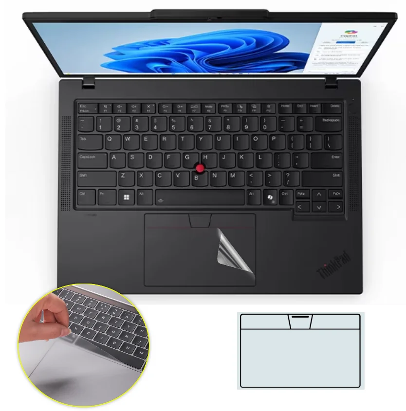 Matte For 2024 Lenovo Thinkpad L14 Gen 5 G5 / 2023 ThinkPad L14 Gen 4 G4 Touchpad Protective Film Touch Pad Sticker Protector