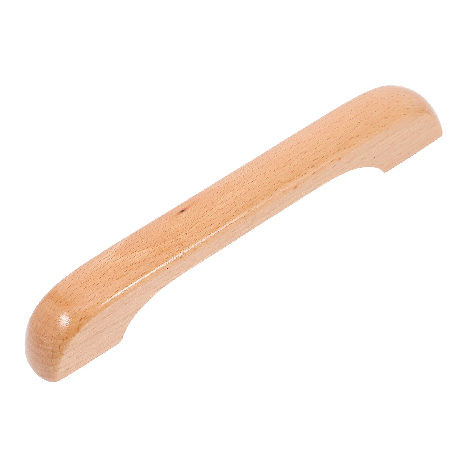 

Solid Wood Handles Drawer Pulls Light Brown Kitchen Furniture Hardware Wooden Knobs Cabinets Wardrobes Dressers Tools Parts