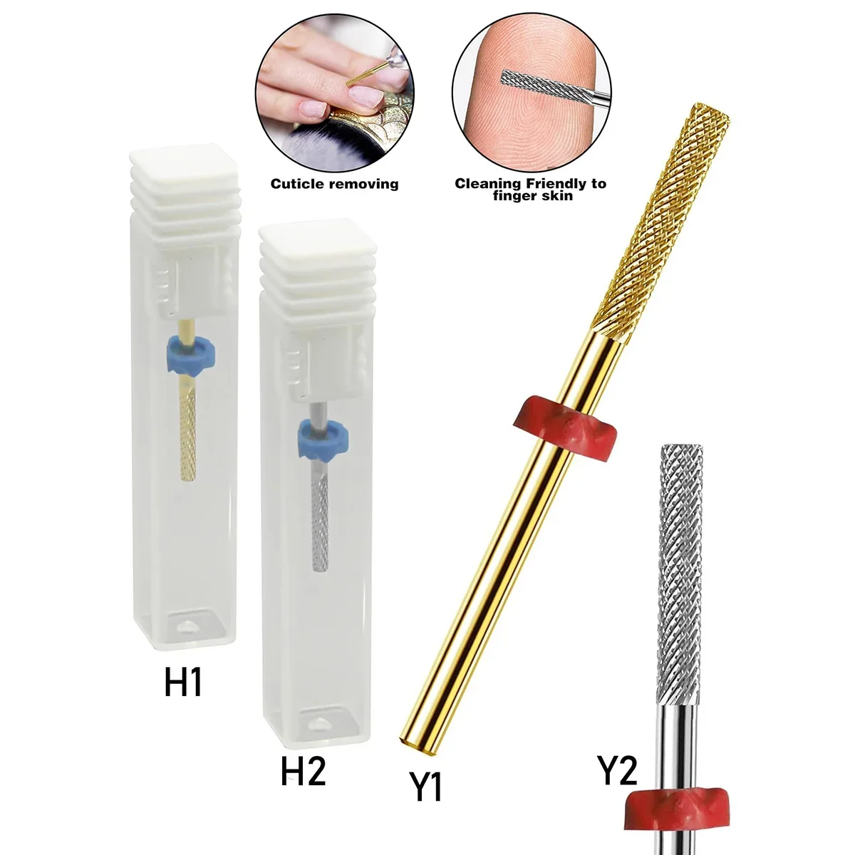 1pc prego carboneto brocas removedor cutícula bit para broca de unhas limpa morto suprimentos de unhas tecnologia de unhas elétrica arquivo de unhas cutícula