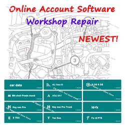 Newest Online Account Alldata Mit chell Hay-nes Pro Workshop Repair Software Easy Use Support Mobile Computer Tablet Login