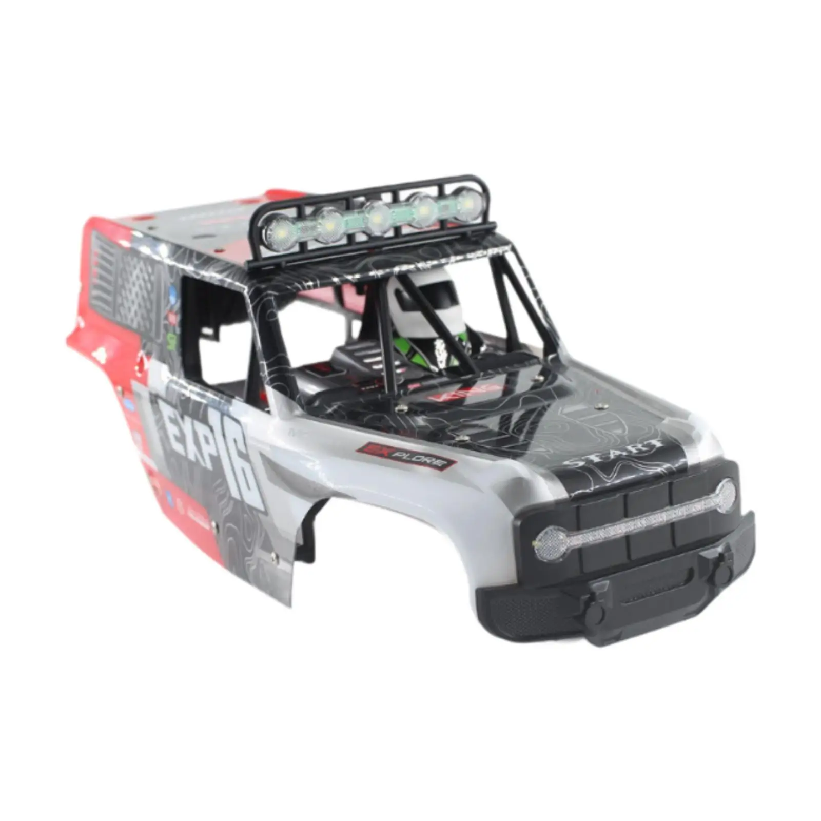 Karoseria RC 1/12, długa na 15 cali, do Wltoy 124006, prosta w montażu, lekka.