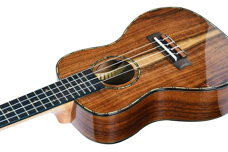 Solid Koa With Open Gear 23 Inch Concert Ukulele Wholesale