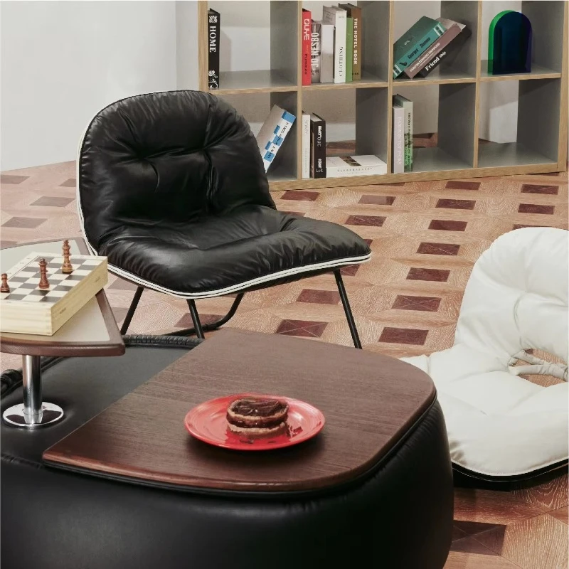 LMM1 Bag Chair Cowhide Folding Single Sofa Living Room