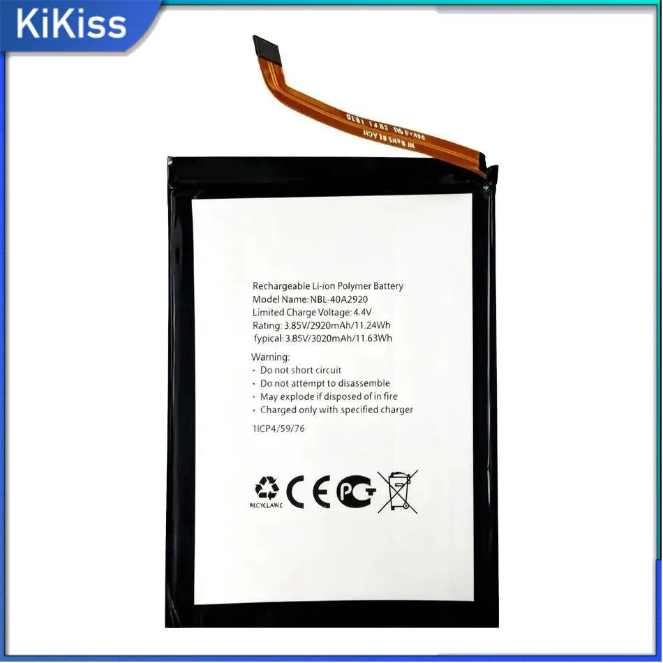 

3020Mah For TP-Link Neffos C9A TP706A TP706C Mobile Phone Battery Reliable Replacement Nbl-40A2920 Power Supply