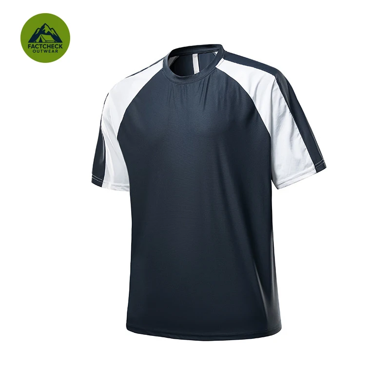 FACTCHECK High Quality EU US Size Men Summer T-Shirt, UV Protection, Lightweight Breathable Quick Dry