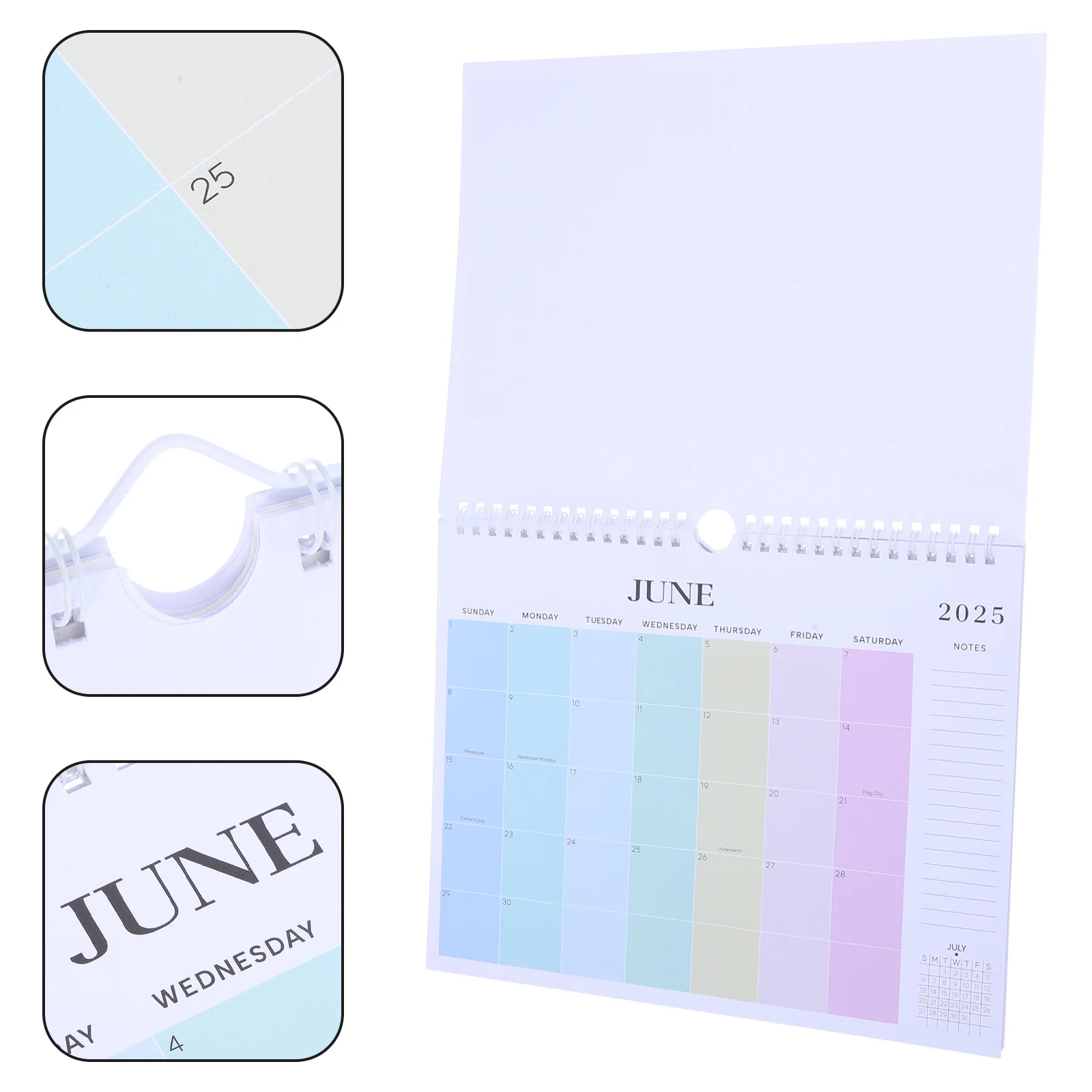 

Подвесной календарь на 2025 год, большой настенный календарь, бумажный ежемесячный планировщик, офисный домашний органайзер для планирования, английские даты