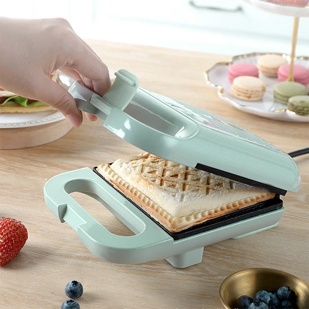 Sandwich Maker Antiaanbaklaag Snelle Verwarming Automatische Temperatuurregeling Ei Omelet Pan Broodbakmachine Ontbijtmachine