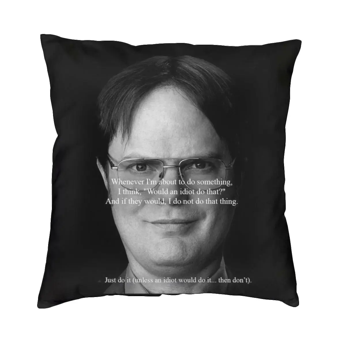 The Office Dwight Quote Pillowcase Soft Polyester Cushion Cover Decoration Funny Tv Pillow Case Cover Home Dropshipping 18''