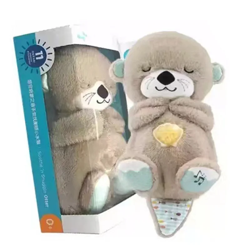 The Breathing Water Sloth Stitch Is Sleeping with A Super Cute Doll and A Pillow In The Bed Peripheral Doll Cute Doll Gift