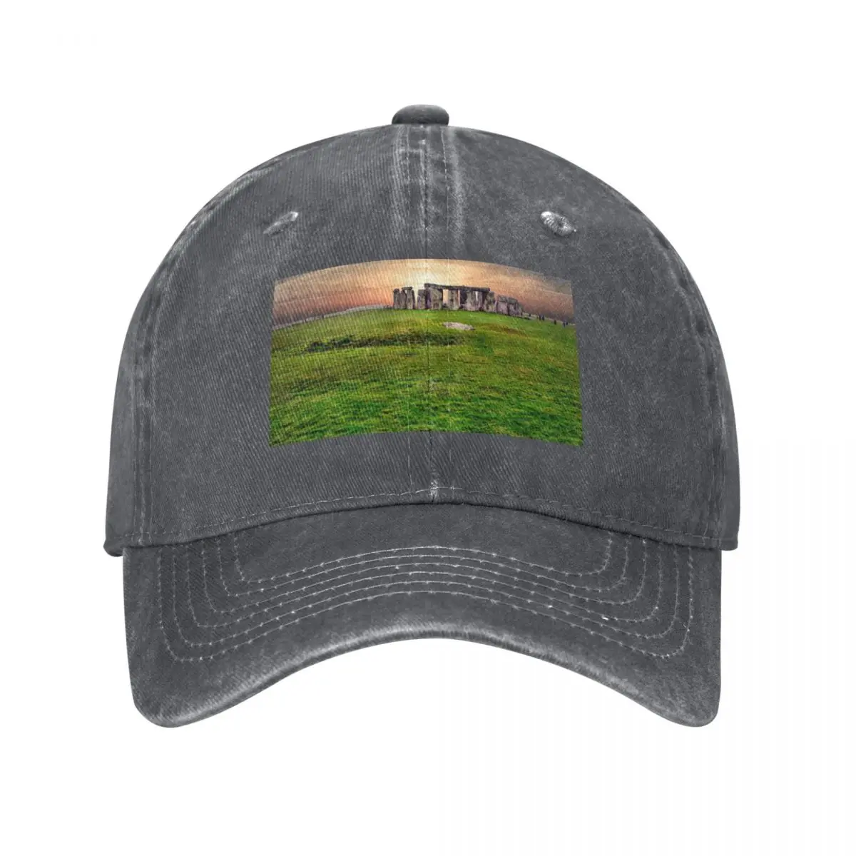 Stonehenge in Wiltshire Baseball Cap Golf Wear Rugby Golf Sunhat Woman Men's