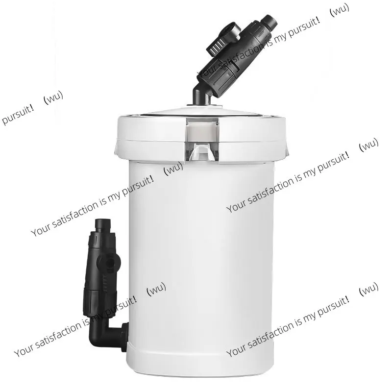 Cylinder filter, fish tank aquarium low water level external filter bucket, water purification filter bucket HW-5 series