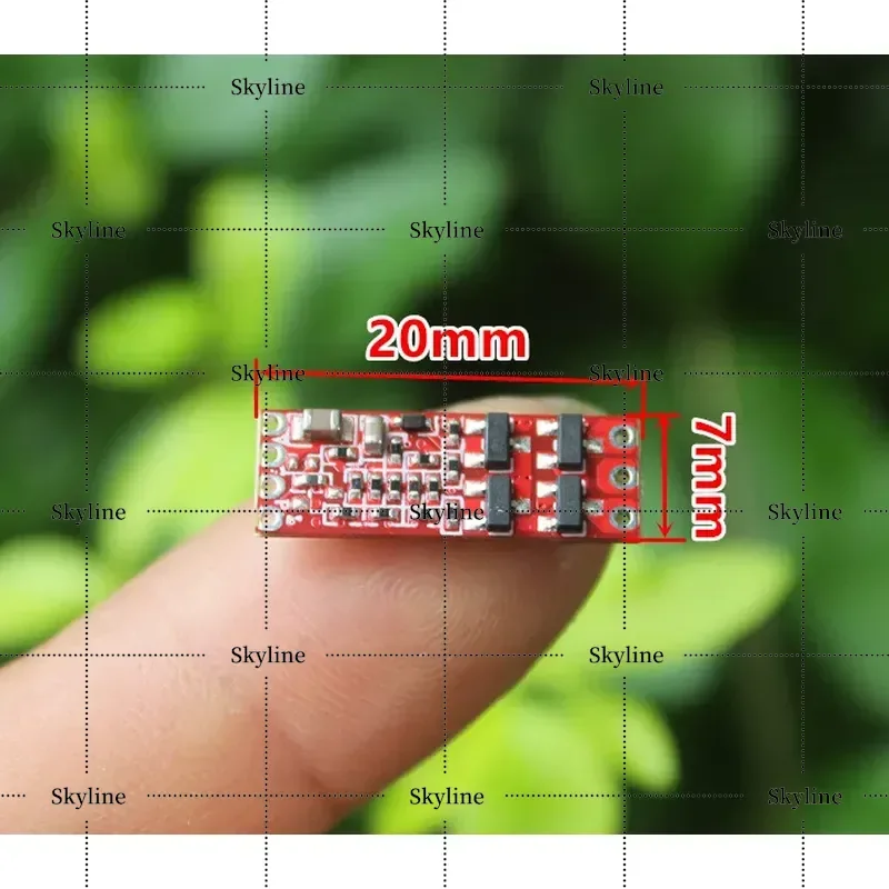 Miniature Model Aircraft Brushless ESC Motor Governor Drive Board Voltage 1S-2S Current 4A-8A