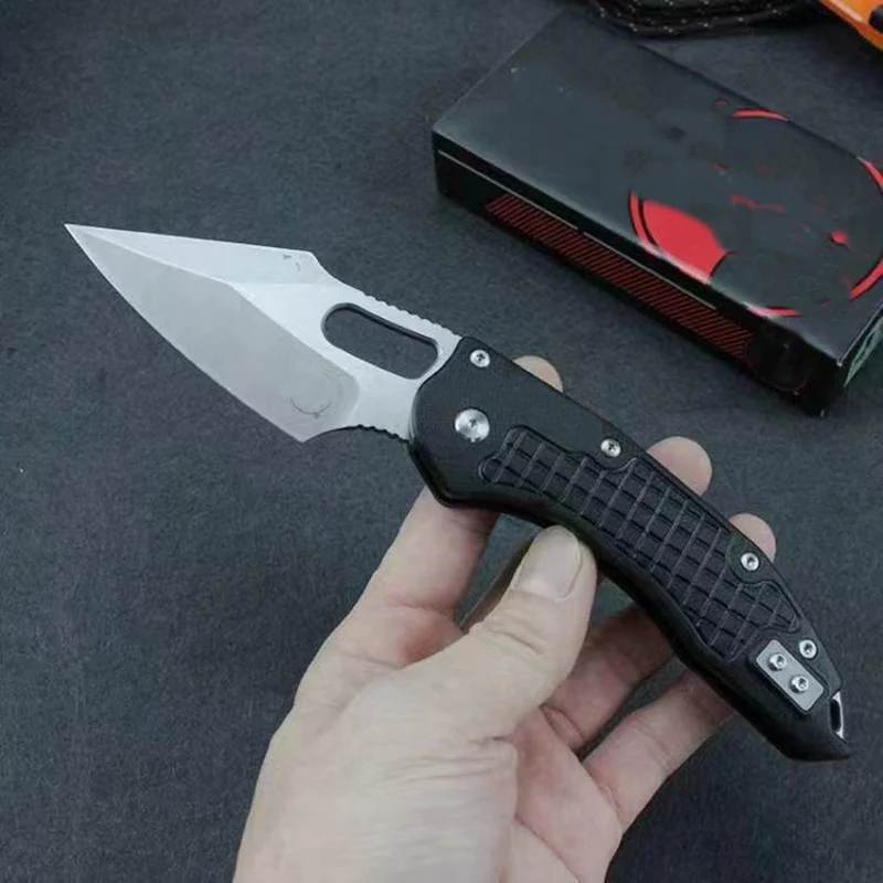 LEMIFSHE Made MT cuscinetto a sfere G10 manico 9 cr15mov lama caccia tattiche di sopravvivenza strumento EDC coltello pieghevole coltello da tasca