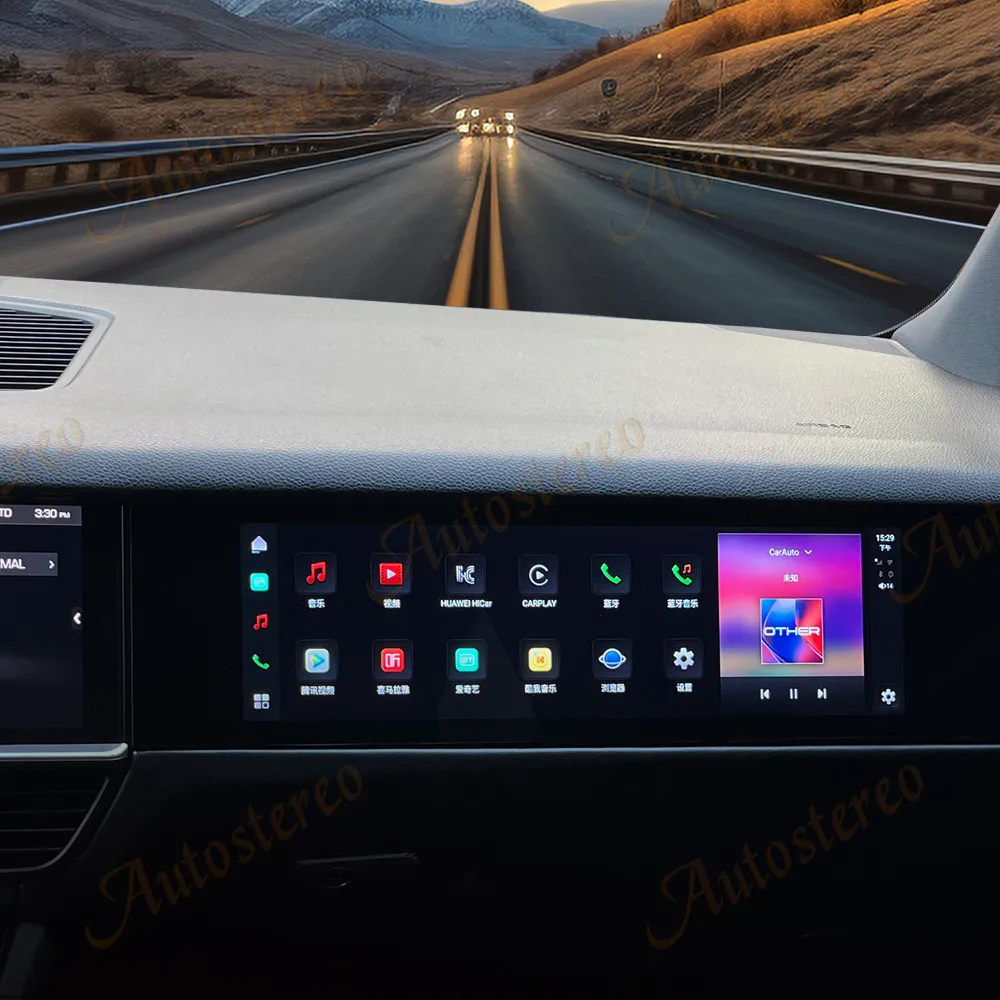 

Car Copilot Game Play Carplay Android Screen For Porsche Cayenne 2018-2023 Car GPS Navigation Multimedia Player Head Unit Radio