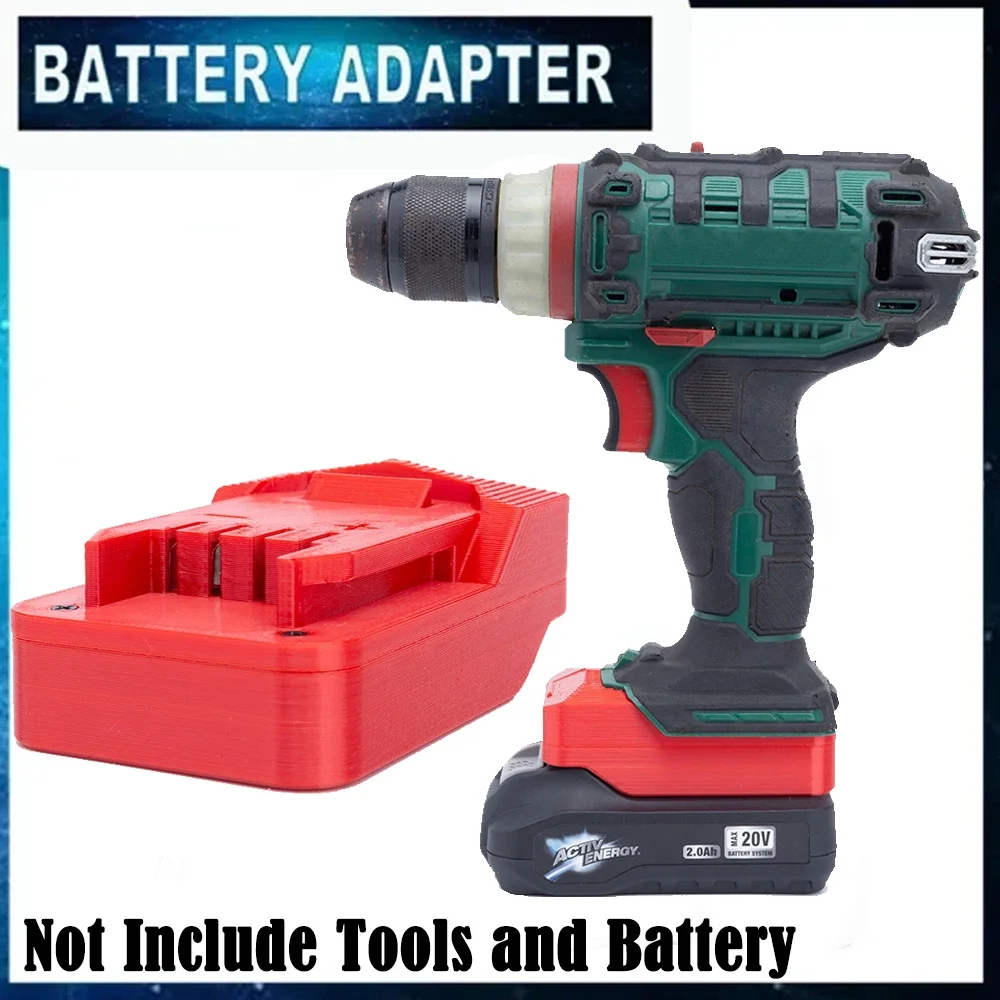 

Battery Adapter Converter For Aldi Ferrex Activ Energy 20V Lithium to For Lidl Parkside X20V Cordless Tools(NO Battery)