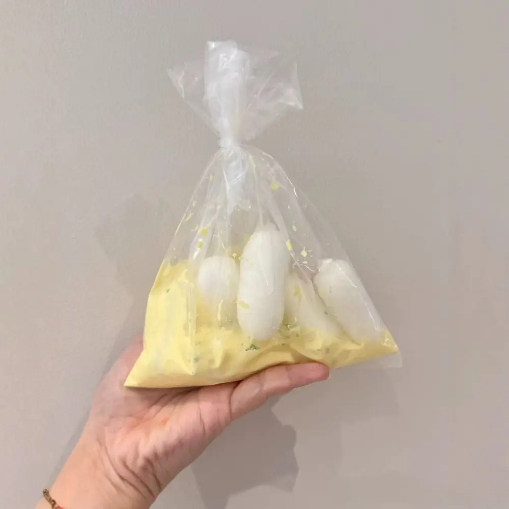 Crunch Sound Rice Cake Squeeze Bag Kneading Anxiety Relief Rice Cake Squishy Comfortable Funny Crispy Fidget Office Desk