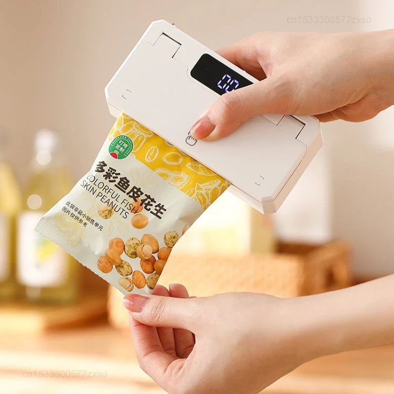 New Xiaomi Portable Mini Sealing Machine Thermal Plastic Bag Sealants Heat Sealing Machine for Plastic Bags Handheld Heat Sealer