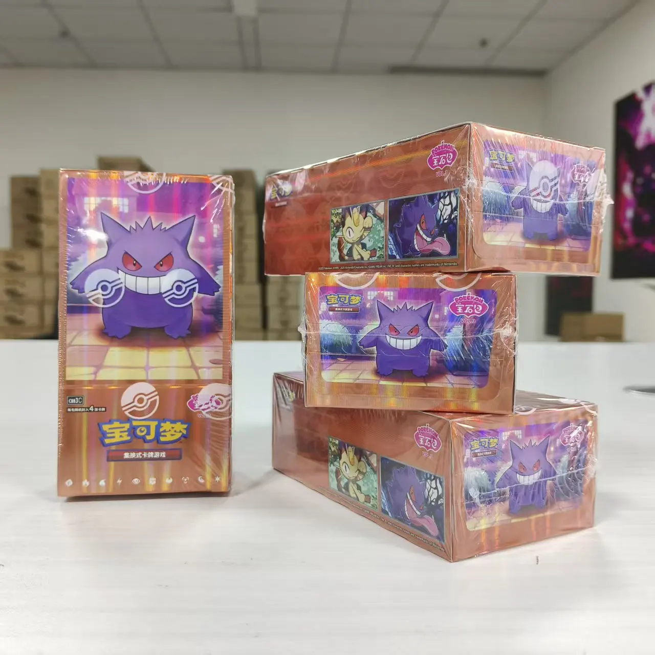 Authentic Pokemon Gem Pack Vol.3 Scarlet & Violet China Pokemon Trading Card Game (PTCG) Boxed Series Toy Collection