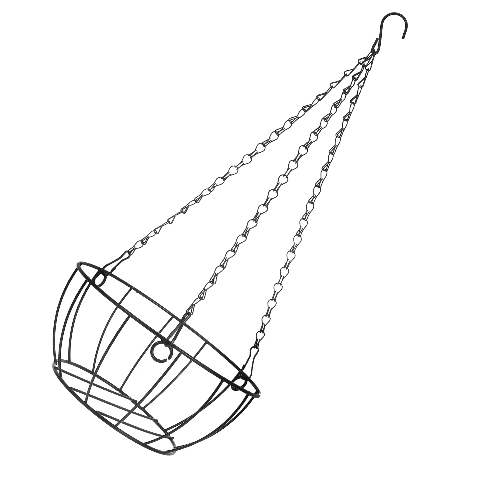 

Hanging Basket Flower Pot Wire Baskets for Plants Hangers Durable Iron Suitable Various Plants Garden Balcony Decor Planter