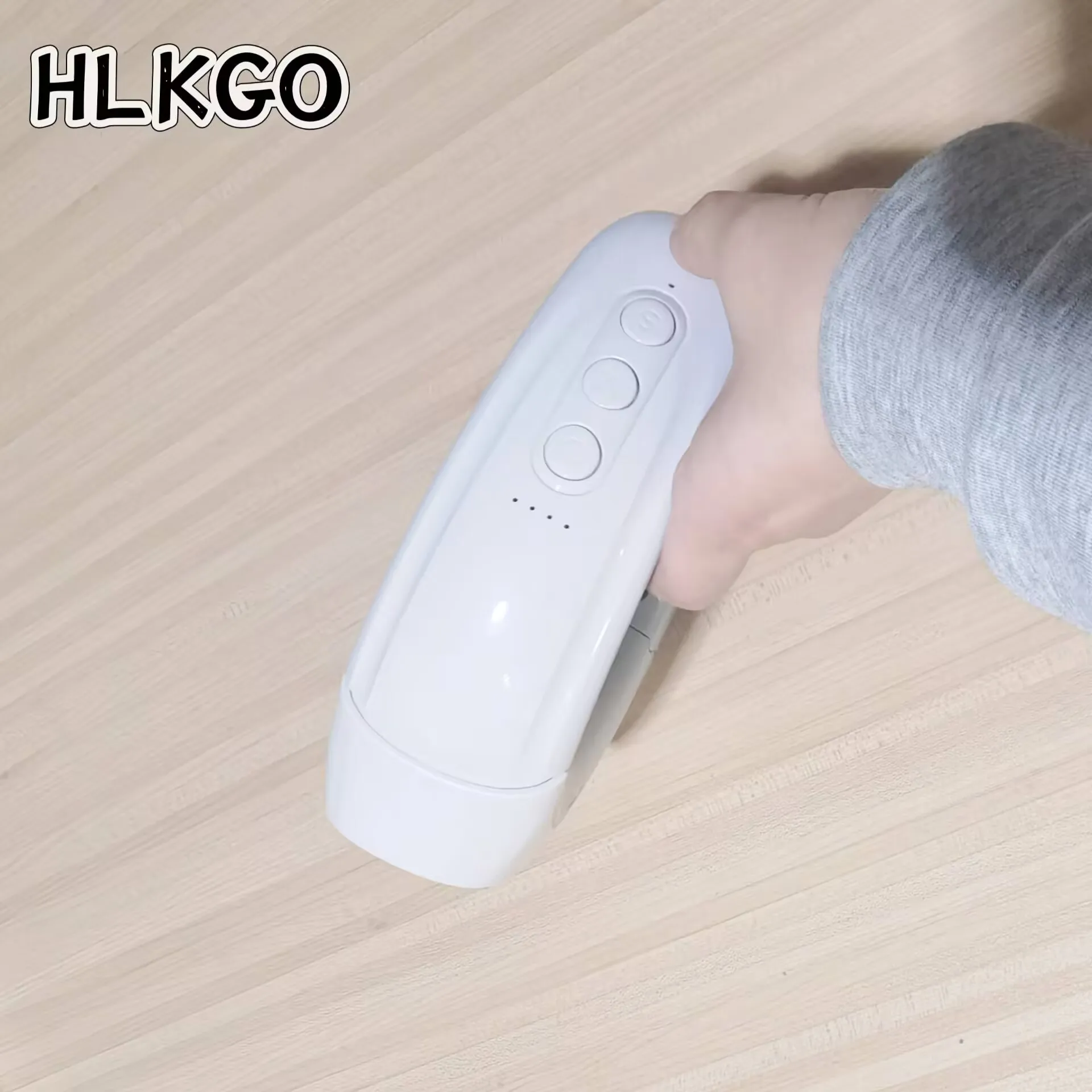 

Therapeutic Neck Shoulder Massager with Heating & LED Lights - Red Blue Deep Tissue Muscle Recovery Device