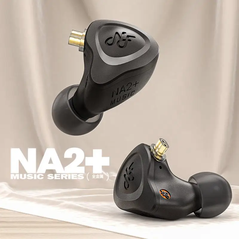 NF AUDIO NA2+ Dual Cavity Dynamic Aluminum Hifi Music Monitor Audiophile Musician Earphones Earbuds NM2 NM2+ 2 Pin 0.78mm Cable