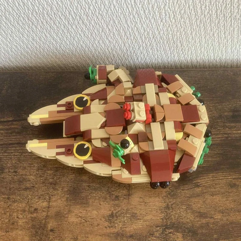 324 قطعة MOC الجوراسي الصقر 2 ستار معركة اللبنات هدية الكريسماس فريد DIY هدية فكرة للكبار الهواة عيد ميلاد الكبار