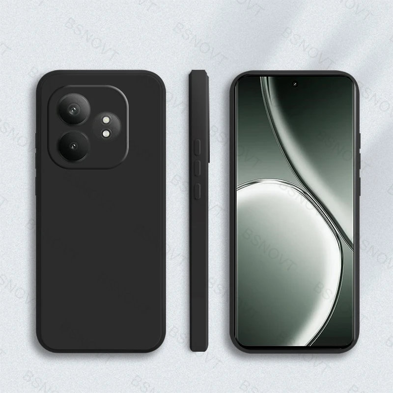 Original Liquid Silicone Phone Case For Realme GT Neo 6 SE Case For Realme GT Neo 6 SE 6T Back Cover For Realme GT Neo 6 SE Case image 3
