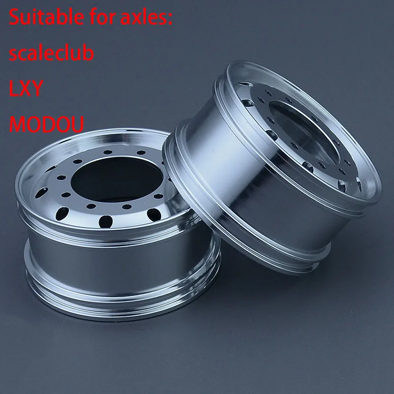 Voor 1/14 Tamiya RC Truck Scaleclub LXY As SCANIA VOLVO Auto Metalen 20/25mm Wielnaven Velg accessoires
