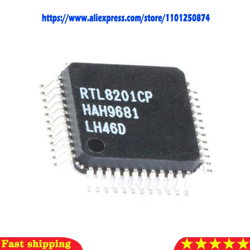 10pcs  RTL8201EL RTL8201FL RTL8201ES RTL8201BL RTL8201CL RTL8201CP RTL8111DL RTL8211CL RTL8102EL RTL8103EL QFP-48 Chip