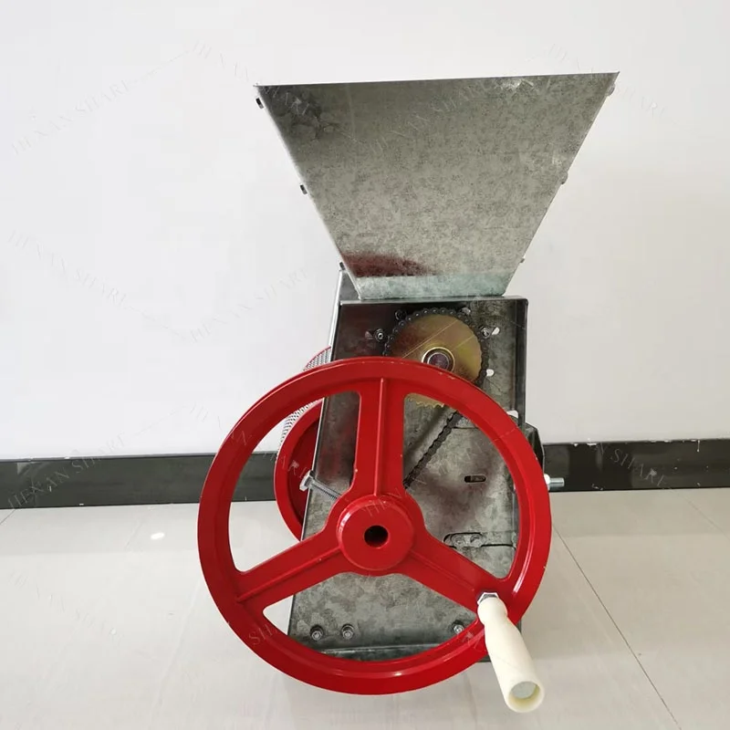 Manual Fresh Coffee Bean Skin Peeling Peeler Hulling Machine Coffee Husks Removal view 5