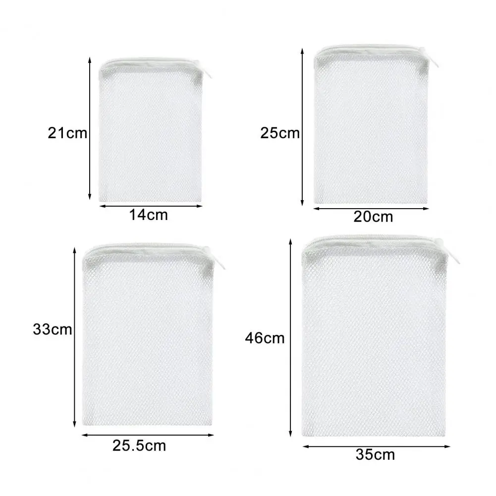 Sachets Filtrants pour Aquarium, Sachets Filtrants Précieux pour Poissons, avec Fermeture Éclair, pour Charbon Actif, Anneaux en Céramique, 2 Pièces