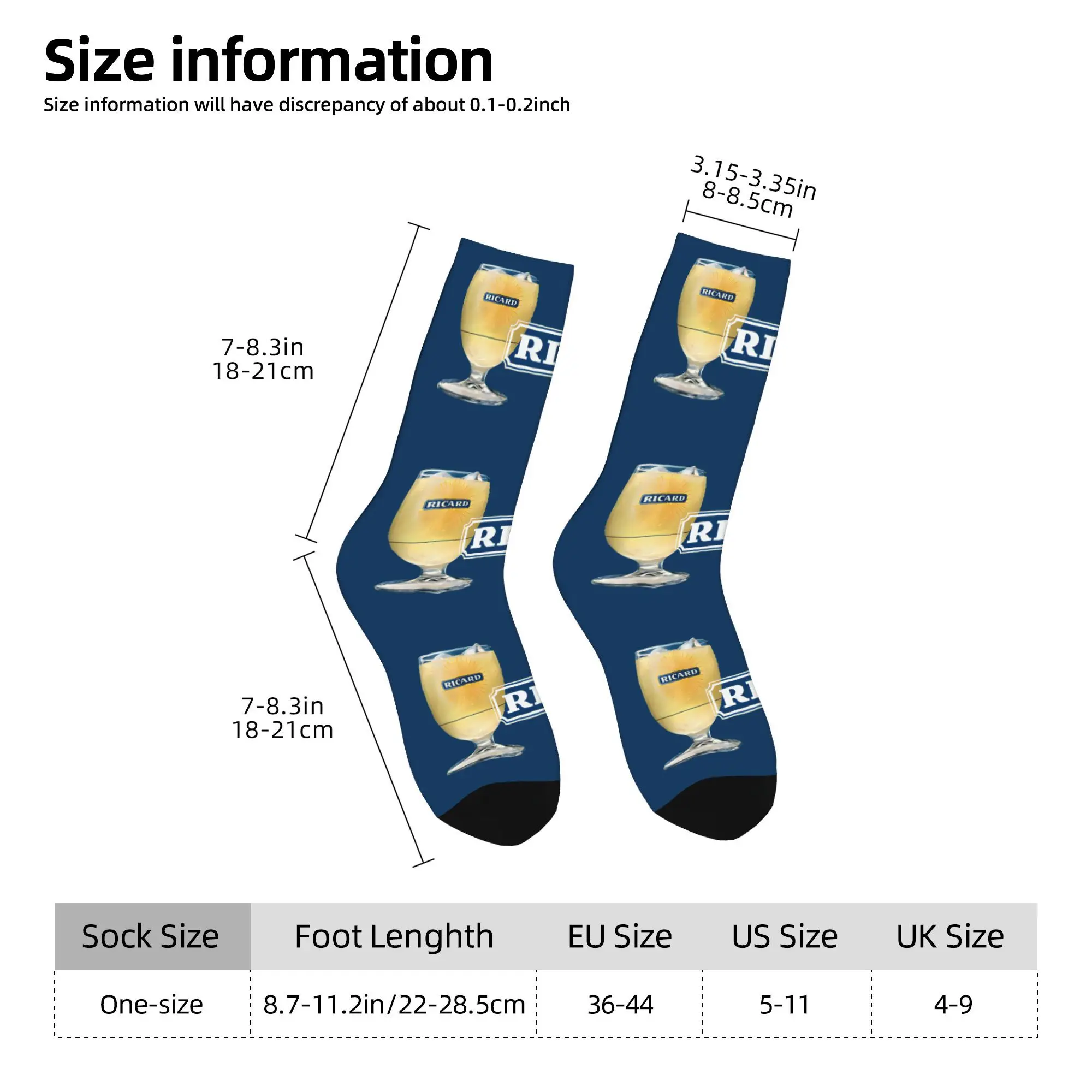 Funny Happy Men's Socks Anise Wine Pattern Vintage Harajuku  Hip Hop Casual Crew Sock Gift Pattern Printed