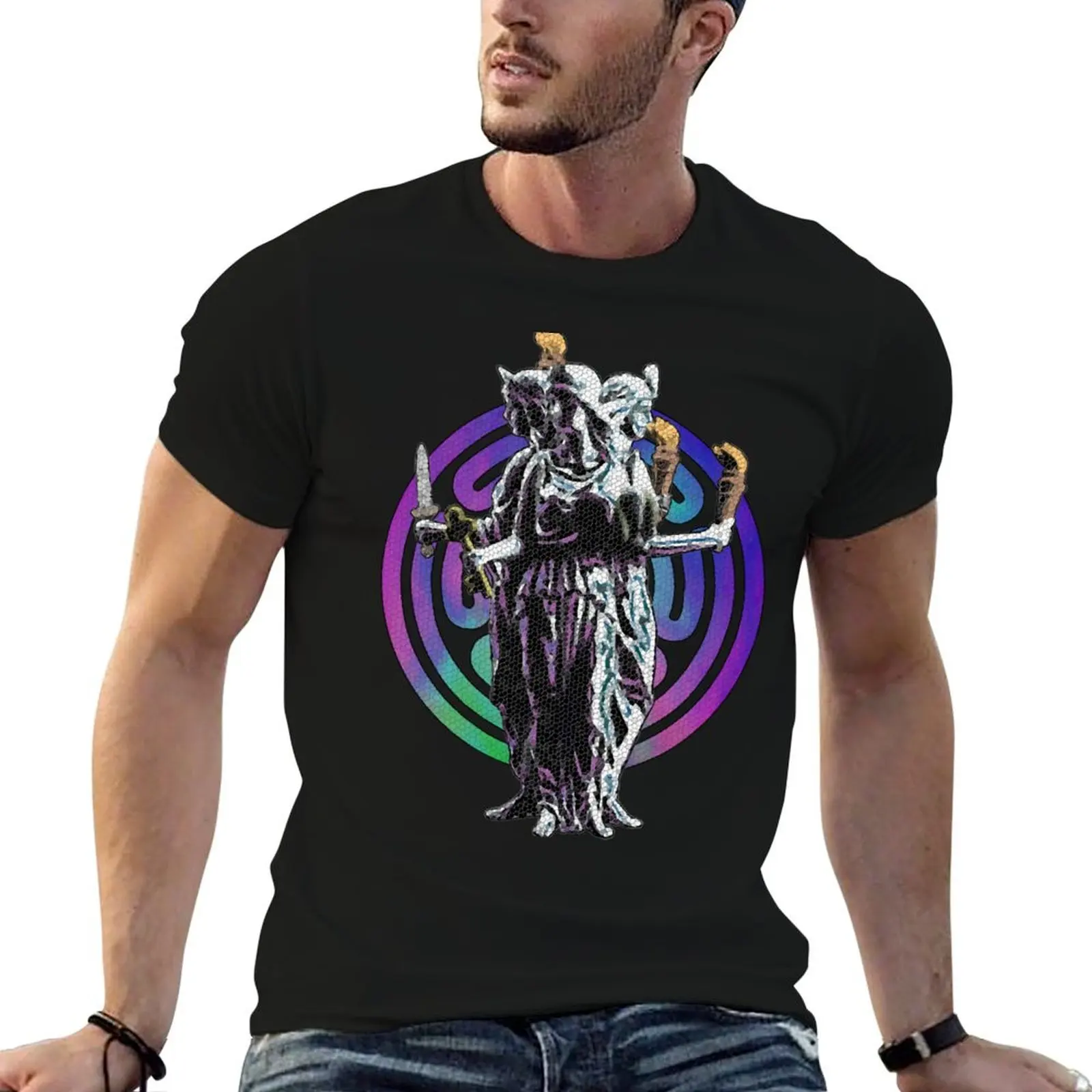 Hecate/Hekate - Greek Goddess of Magick and Witchcraft T-Shirt Dry Fit Athletic Short Sleeve Shirt