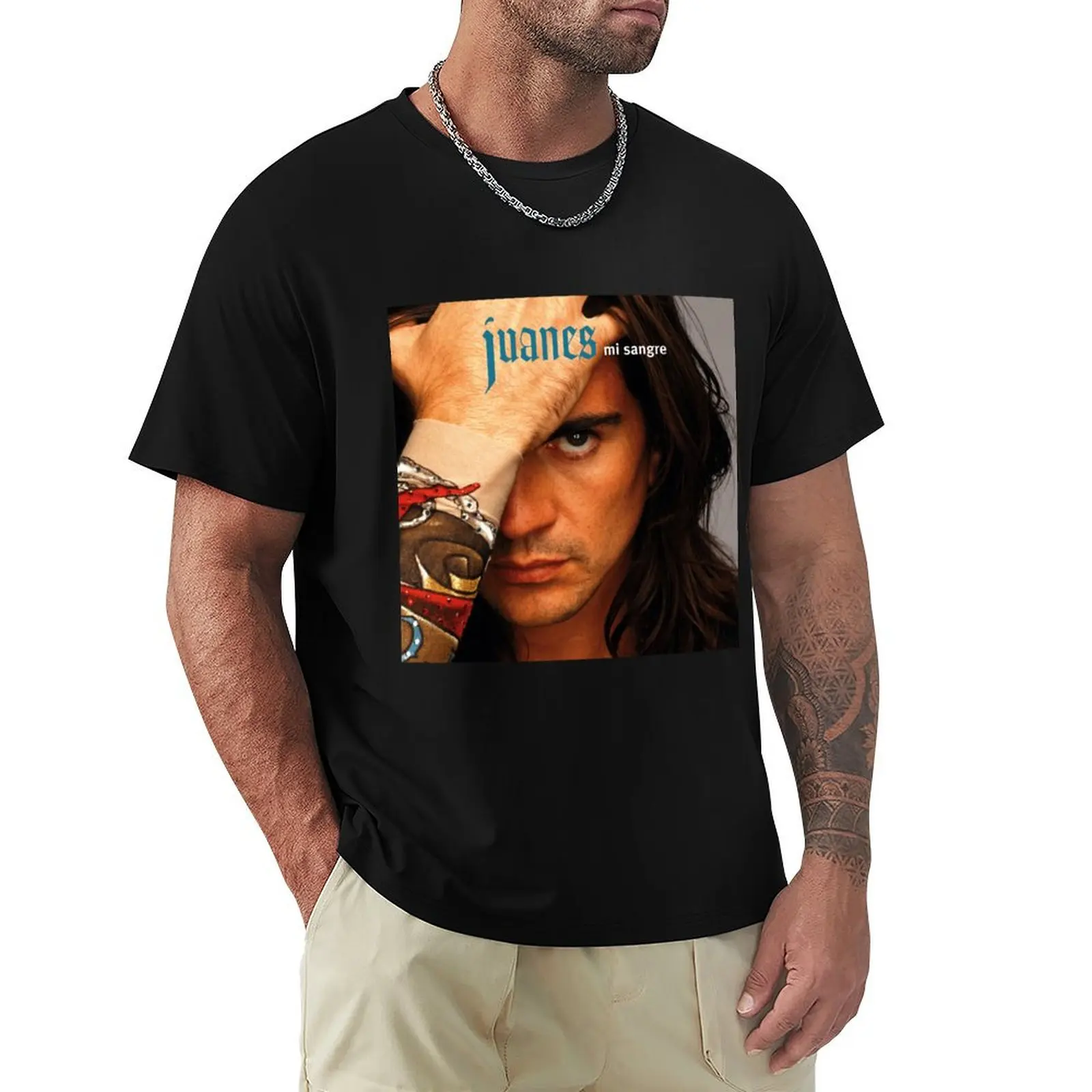 Juanes mi sangre T-Shirt Plus Size Outdoor Casual Top