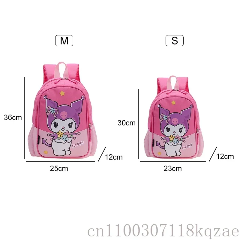 Sanrio Kuromi My Melody Children Backpack Cute Anime Cartoon School Bag Kindergarten Elementary Student