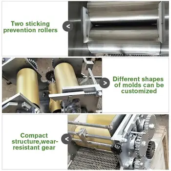 Oblíbený komerční obilný produkt, automatický chlebový mouka, průmyslový kukuřičný lis, mexický tortilový stroj 10 nejlepší prodej Automatický stroj na tortilly - №6