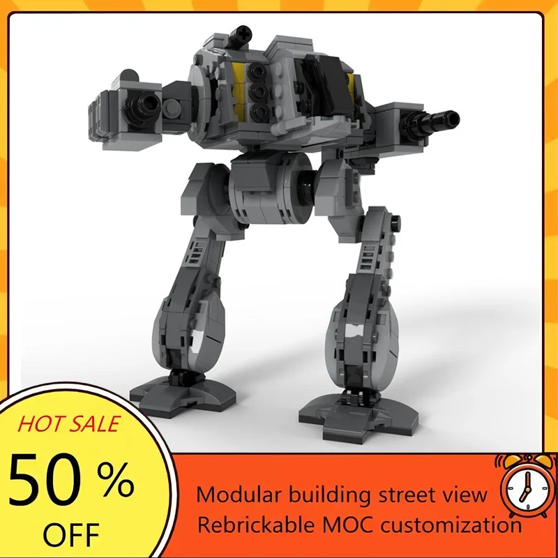 

Набор для сборки модульного робота OmniMech из 554 деталей по мотивам популярного фильма «Звездные войны», конструктор MOC, технологичный подарок, детский игровой набор для праздников
