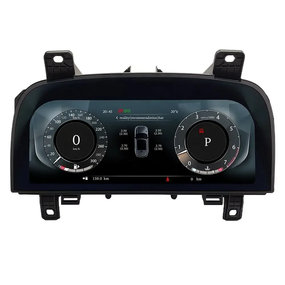 New Design 12.3''Digital Cluster Car Speedometer Linux System LCD Dashboard For Land Rover Discovery 4 Range Rover Sport