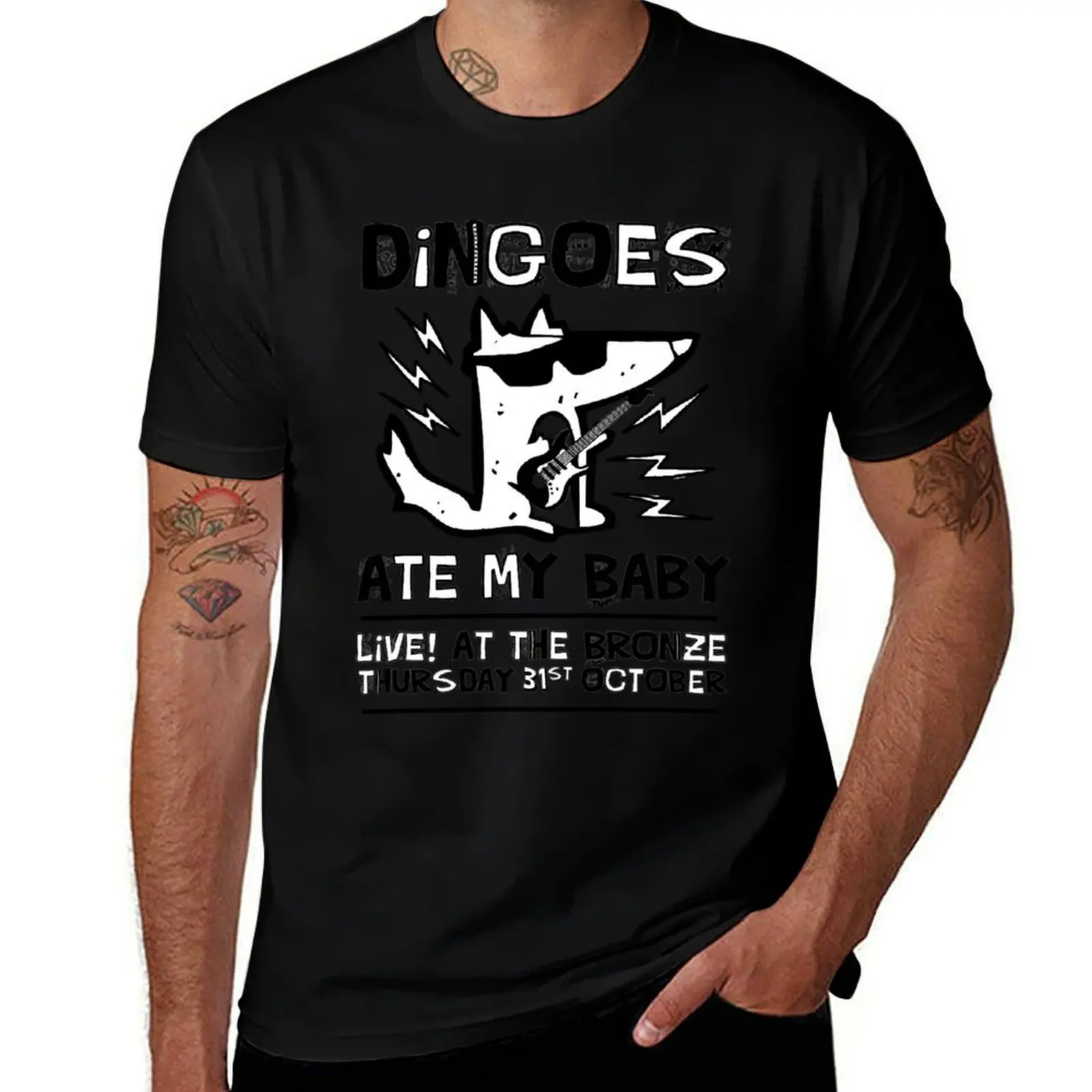 Dingoes Ate My T-Shirt Basic Simple Casual Short Sleeve Tee