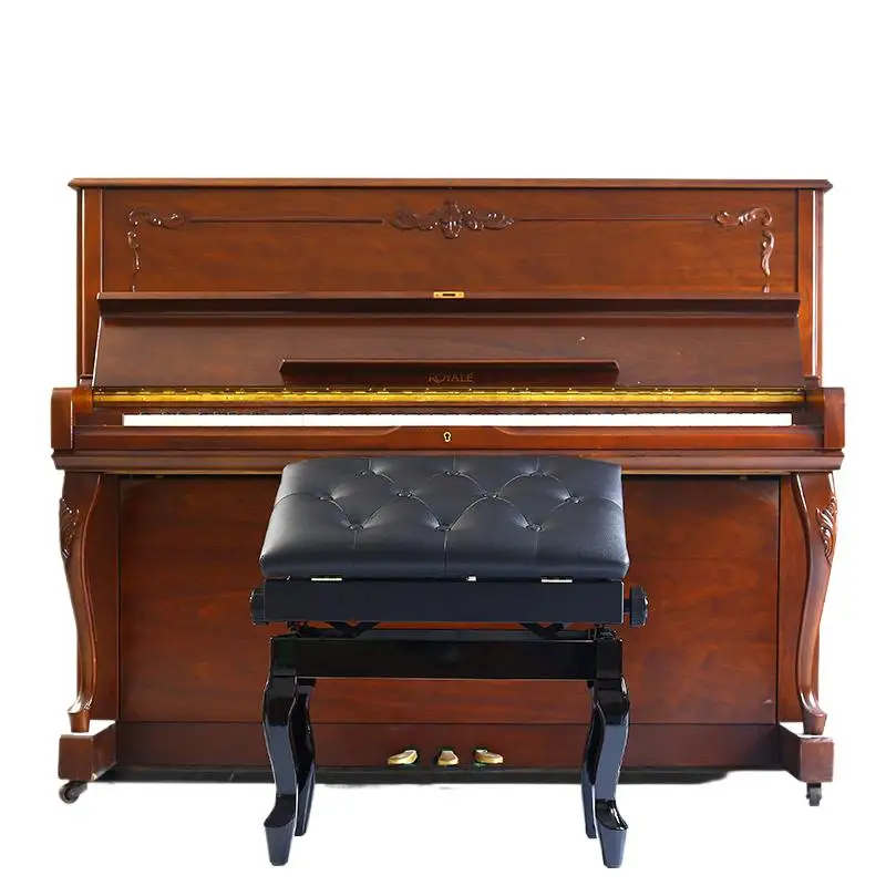 The Piano Stool Can Be Raised And Lowered Solid Wood Model For Children 스툴의자 Single And Double  Adult Electric Piano Chair