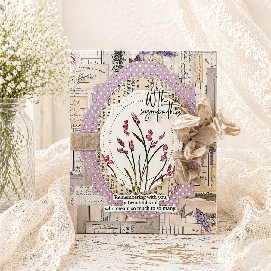 Peaceful Meadow Wildflower Wreath New-Arrivals 2026 Metal Craft Dies Cutting Photo-Album For Diy Scrapbooking Paper Make Cards