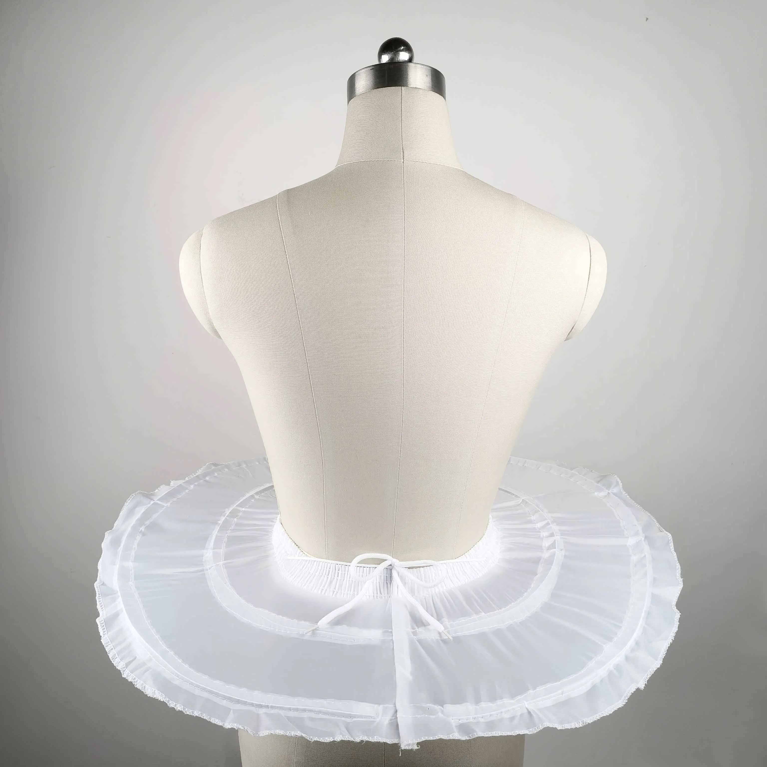 E JUE SHUNG Ball Gown Ballet Underskirt Short Dress Cosplay Petticoat 2 or 3 Bones Puffy Lolita Petticoat  Rockabilly Crinoline