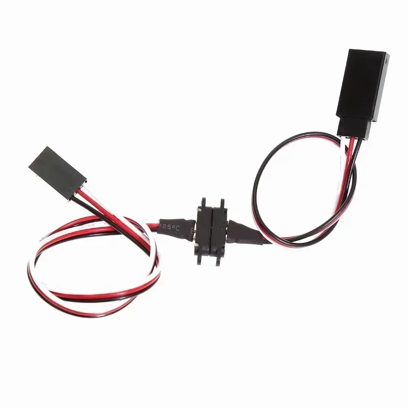 

17+26cm Magnetic JR Extension Cable Snap-on Extension Wire Connector for RC Car Aircraft Helicopter Boat Drone